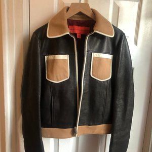 Tommy Hilfiger Collection Leather Biker Jacket